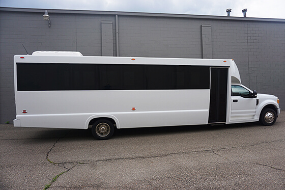 34 passenger limo bus